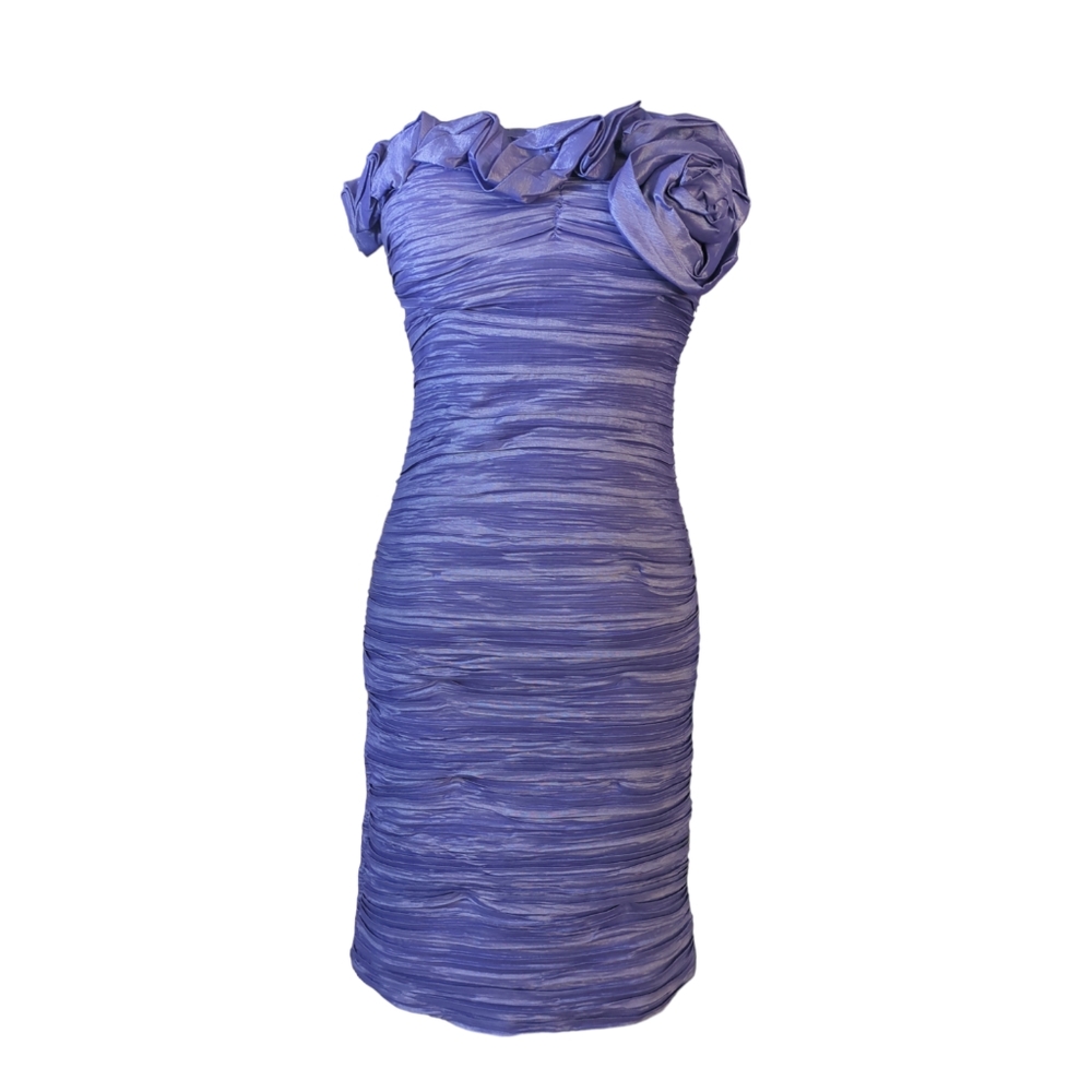 Daisy strapless dress size M color purple